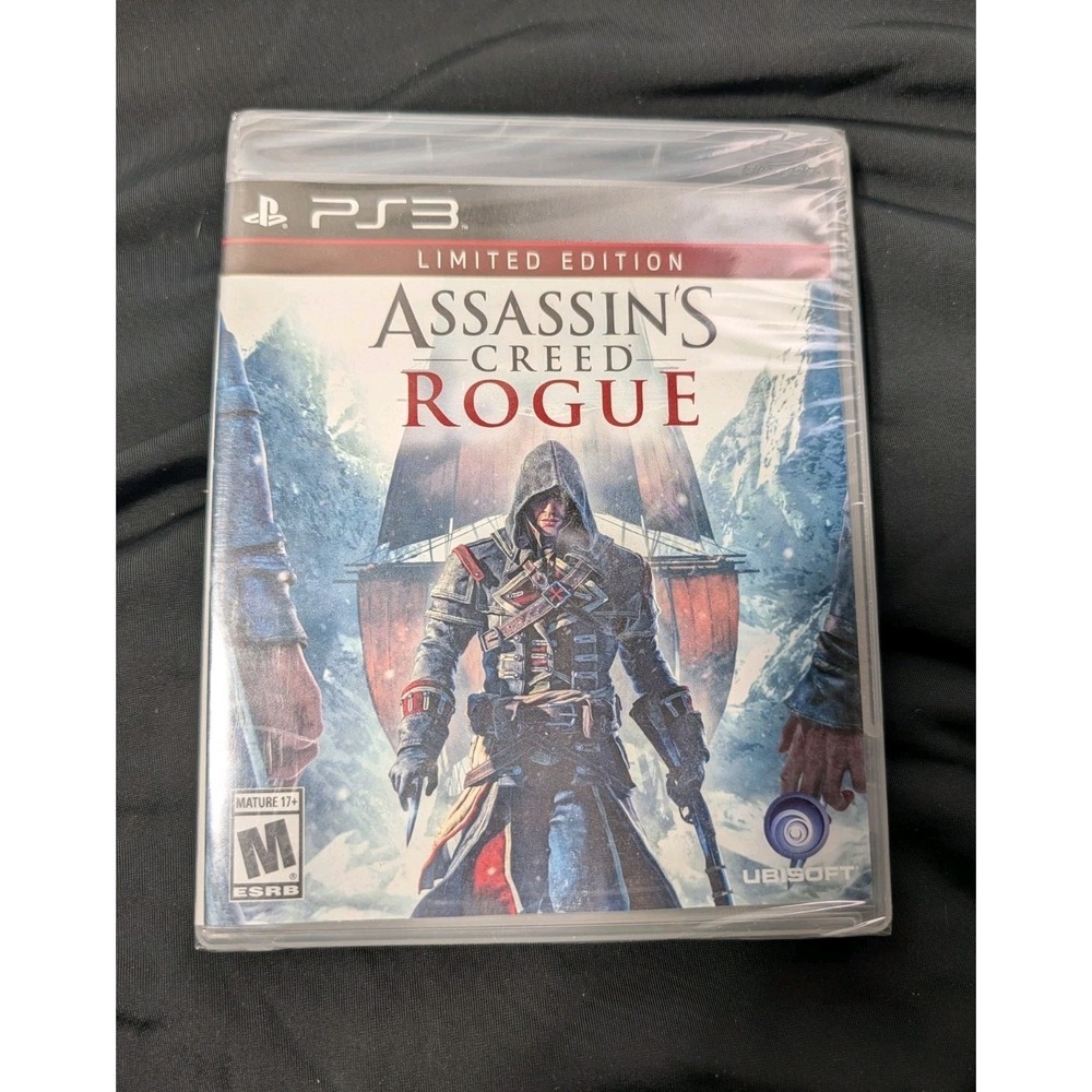 Assassin's Creed Rogue‎ Limited Ed PS3 PlayStation 3 Brand New Sealed -- S2G --